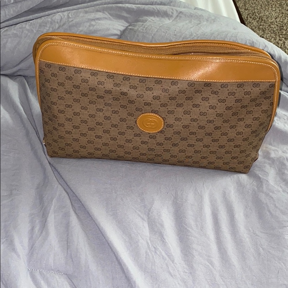 Vintage Gucci make up bag